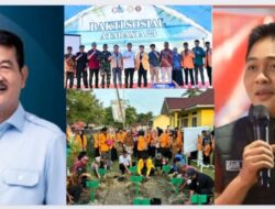 Wabup Konut Bersama Ketua Komisi III DPRD dan Mahasiswa Farmasi UHO Laksanakan Baksos di Kec. Lembo