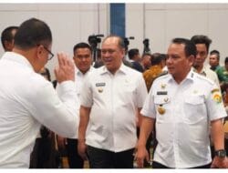 Bupati Konut Ruksamin, Hadiri Rapat Koordinasi Kesiapan Penyelenggaraan Pilkada Serentak 2024