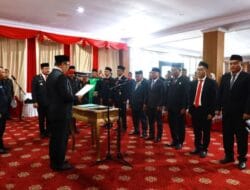 Bupati Konut Resmi Melantik Tujuh Pejabat Pimpinan Tinggi Pratama