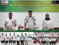 Buka Pelatihan Kewirausahaan, Wabup Konut Tekankan Nelayan Kuasai Pengelolaan Hasil Laut Dan Pemasaran