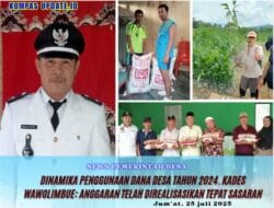 Dinamika Penggunaan Dana Desa Tahun 2024. Kades Wawolimbue: 100 Persen Anggaran Direalisasikan Tepat Sasaran