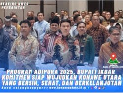 Program Adipura 2025, Bupati Ikbar. Komitmen Siap Wujudkan Konawe Utara Yang Bersih, Sehat, dan Berkelanjutan