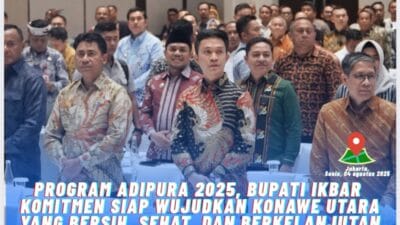 Program Adipura 2025, Bupati Ikbar. Komitmen Siap Wujudkan  Konawe Utara Yang Bersih, Sehat, dan Berkelanjutan