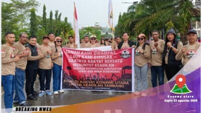 Langgar UU Cipta Kerja, Koalisi Rakyat Konawe Utara Desak PT. PPA Putuskan Kontrak PT. ICM