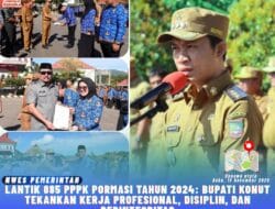 Lantik 885 PPPK Pormasi Tahun 2024: Bupati  Konut Tekankan Kerja Profesional, Disiplin, dan Berintegritas