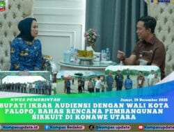 Bupati Ikbar Audiensi dengan Wali Kota Palopo, Bahas Rencana Pembangunan Sirkuit di Konawe Utara