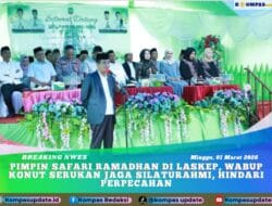 Pimpin Safari Ramadhan di Laskep, Wabup Konut Serukan Jaga Silatuhrami, Hindari Perpecahan