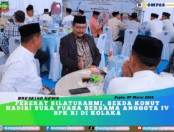 Pererat Silaturahmi, Sekda Konut Hadiri Buka Puasa Bersama Anggota IV BPK RI di Kolaka