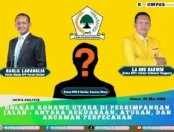 Golkar Konawe Utara di Persimpangan Jalan: Antara Kekuasaan, Aturan, dan Ancaman Perpecahan