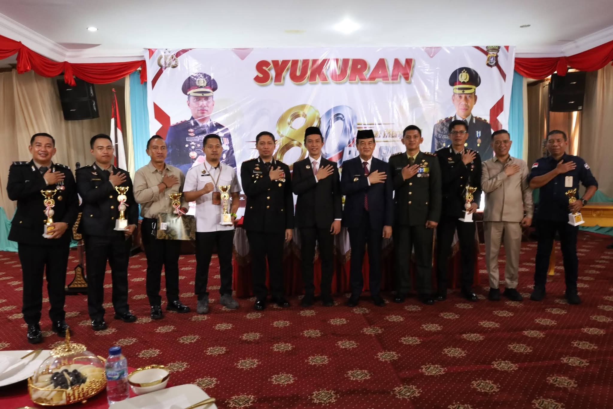 Syukuran Hari Bhayangkara ke-80. Bupati Ikbar Tegaskan, Polri Mitra Strategis Wujudkan Konawe Utara yang Aman dan Maju