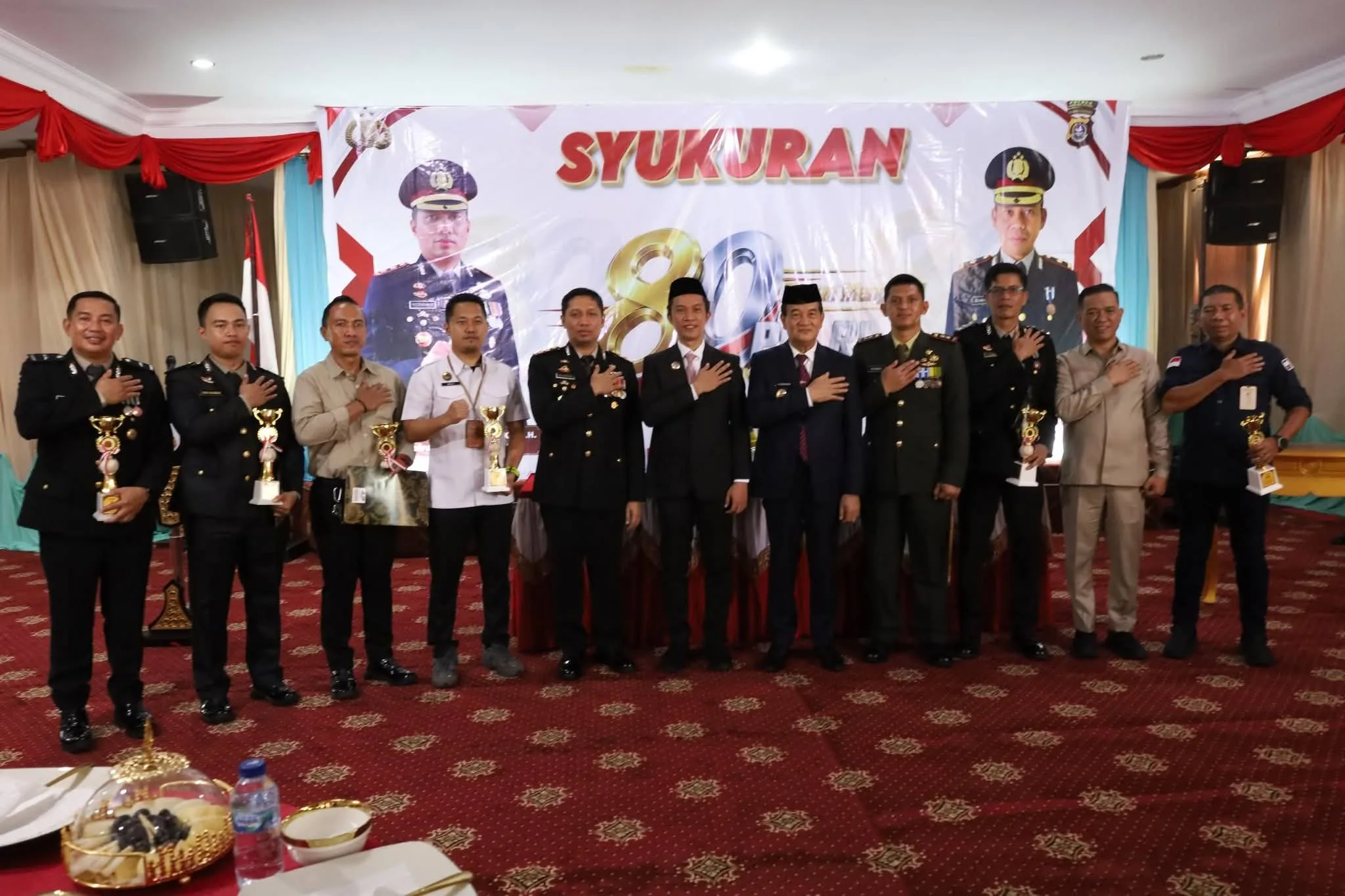 Syukuran Hari Bhayangkara ke-80. Bupati Ikbar Tegaskan, Polri Mitra Strategis Wujudkan Konawe Utara yang Aman dan Maju