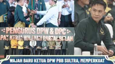 Wajah Baru Ketua DPW PBB Sultra, Memperkuat Mesin Organisasi Menuju Kontestasi Politik 2029-2031.