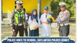 Police Goes to School, Satlantas Polres Konut Edukasi Pelajar tentang Disiplin dan Keselamatan Berlalu Lintas