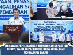 Menata Kepemilikan dan Memberikan Kepastian Hukum, Wakil Bupati Konut Buka Sosialisasi Pengalihan Saham,